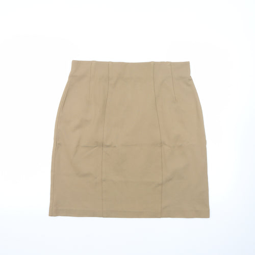 Marks and Spencer Women’s Beige Size 14 Pencil Skirt