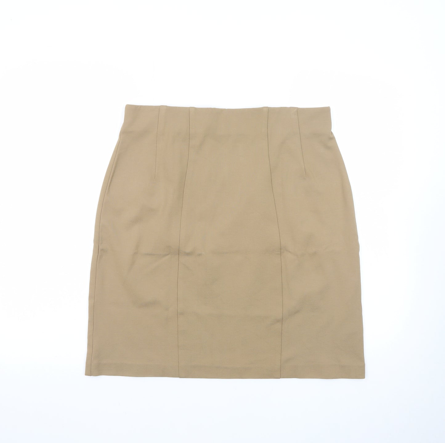 Marks and Spencer Women’s Beige Size 14 Pencil Skirt