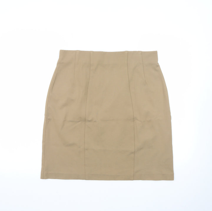 Marks and Spencer Women’s Beige Size 14 Pencil Skirt
