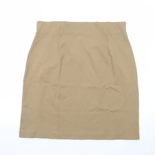 Marks and Spencer Women’s Beige Size 14 Pencil Skirt