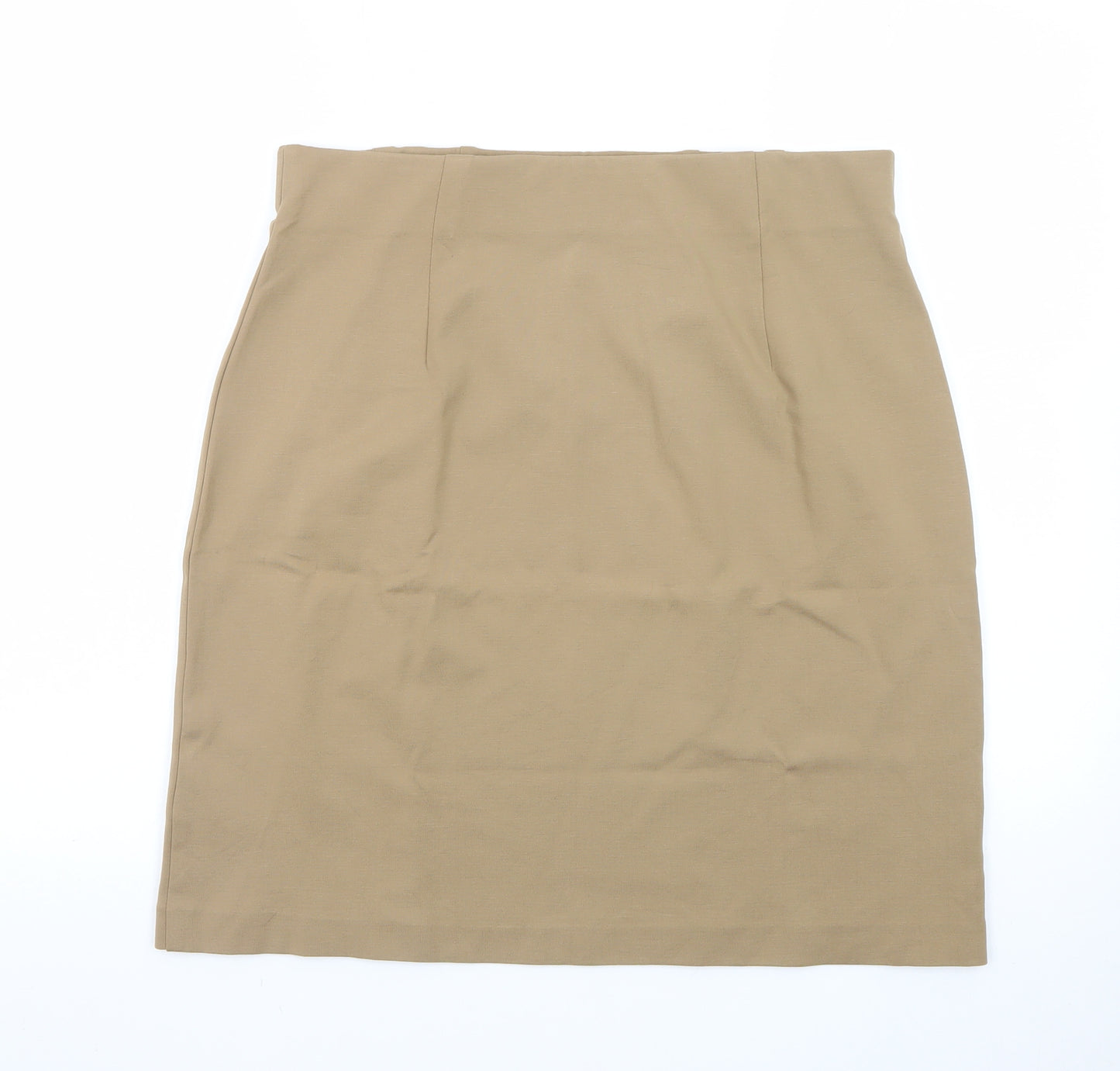 Marks and Spencer Women’s Beige Size 14 Pencil Skirt