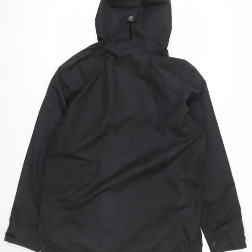 Craghoppers Mens Black M Waterproof Hooded Parka Jacket