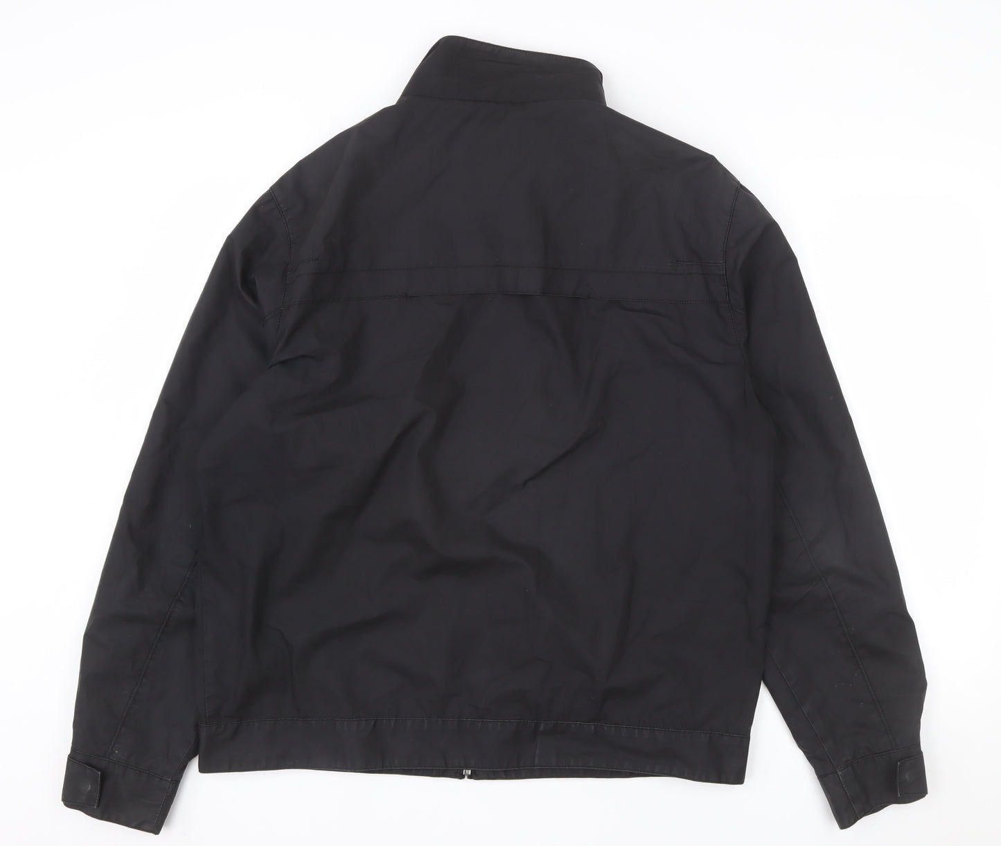 Marks and Spencer Men's Black L Water Repellent Cotton Jacket
