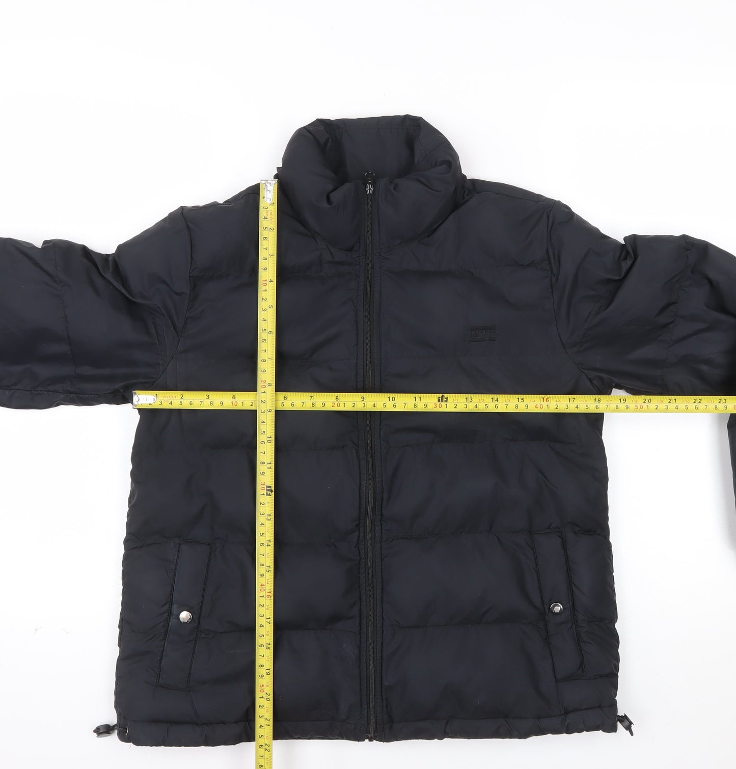 Levi's Men's Black XS Puffer Jacket Winter Coat