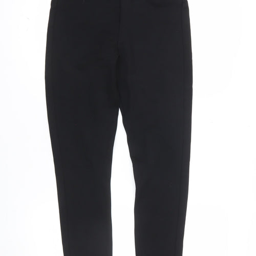 Marks and Spencer Women's Black High Rise Stretch Ankle Leggings Size 12