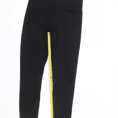 Marks and Spencer Women's Black High Rise Stretch Ankle Leggings Size 12