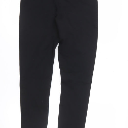 Marks and Spencer Women's Black High Rise Stretch Ankle Leggings Size 12
