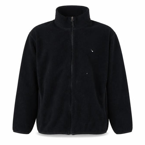 Uniqlo Men's Black Fleece Full Zip Jacket L Regular Fit
