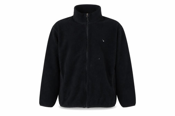 Uniqlo Men's Black Fleece Full Zip Jacket L Regular Fit