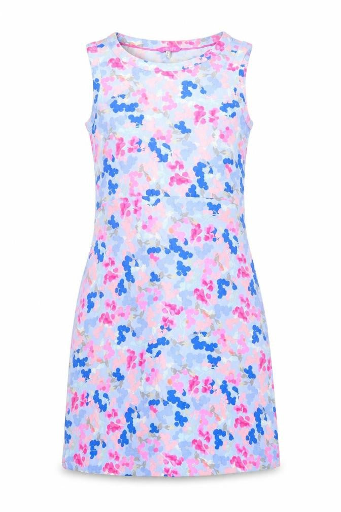 Joules Womens Multicoloured Floral Shift Dress Size 10 Sleeveless Summer