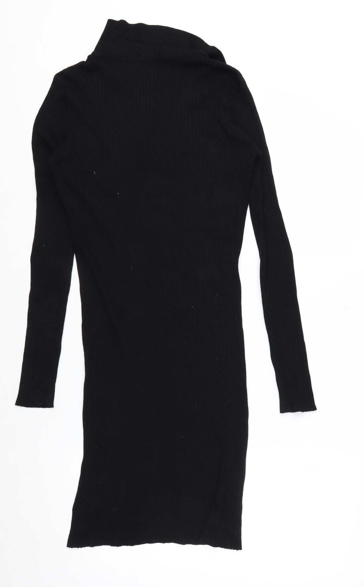 Threadbare Womens Black Long Sleeve Button Cardigan Size 8