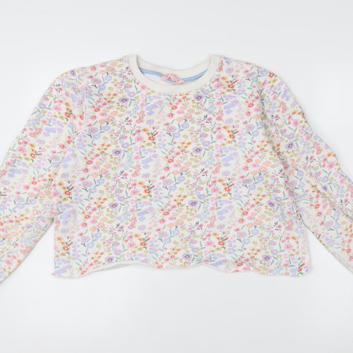 You Are The Club Womens Multicoloured Floral Pullover Sweatshirt M