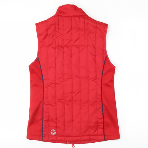 Busse Women's Red Insulated Waistcoat Bodywarmer S