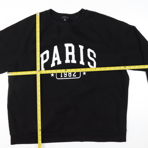 Next Women's Black Paris 1982 Pullover Sweatshirt Size 22