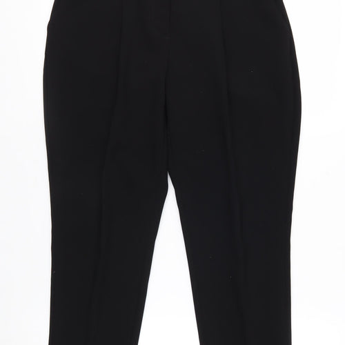 Dorothy Perkins Womens Black Size 8 Polyester Tapered Trousers