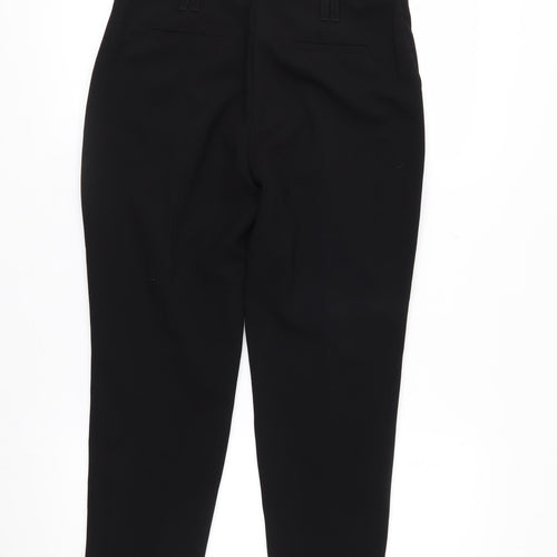 Dorothy Perkins Womens Black Size 8 Polyester Tapered Trousers