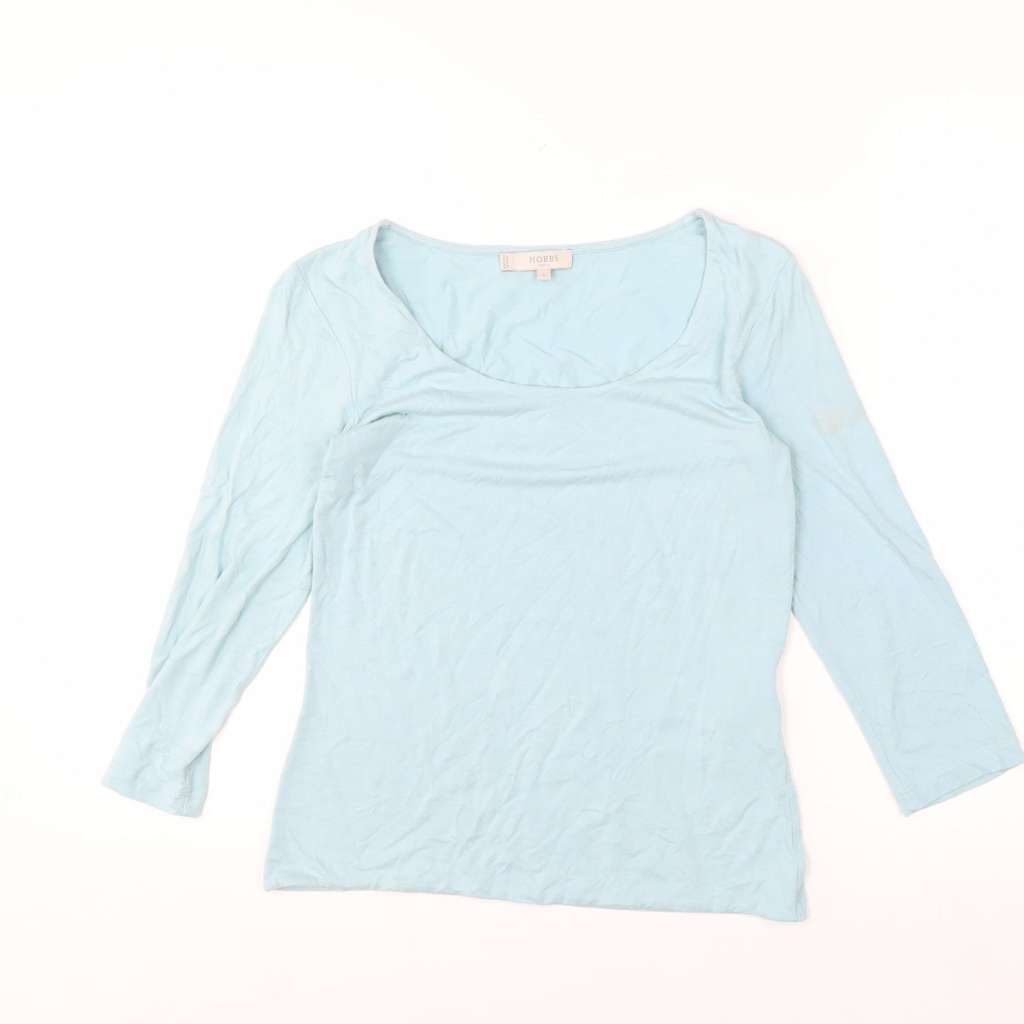 Hobbs Women’s Blue 3/4 Sleeve Rayon Jersey Top Size S