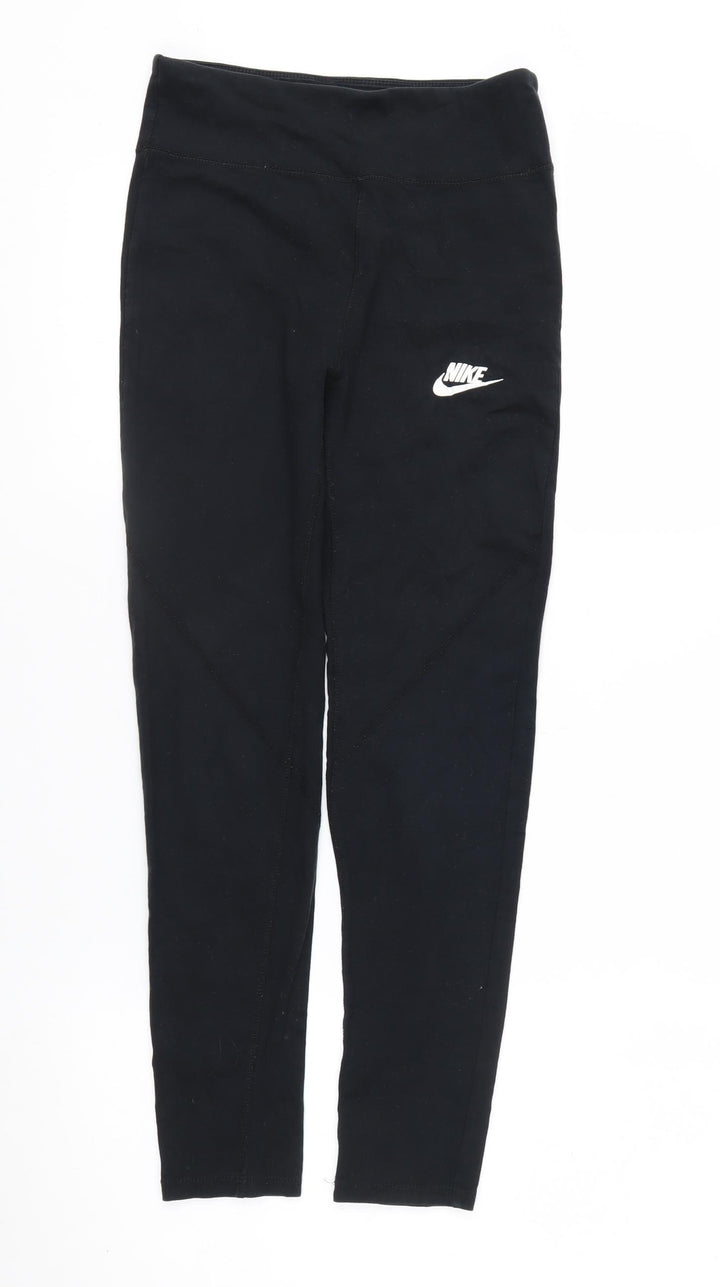 Nike Women’s Black XL Tight Fit Cotton Stretch Active Leggings