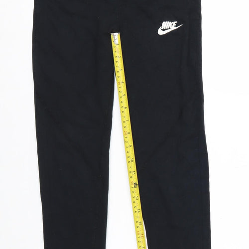 Nike Women’s Black XL Tight Fit Cotton Stretch Active Leggings