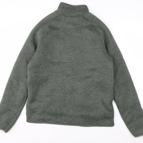 Marks and Spencer Women’s Green Fleece Zip Jacket Size S
