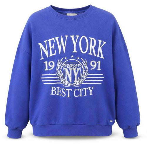 Pull&Bear Pacific Republic Teen Purple New York Print Sweatshirt S