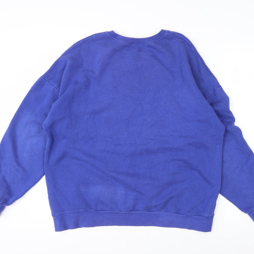 Pull&Bear Pacific Republic Teen Purple New York Print Sweatshirt S