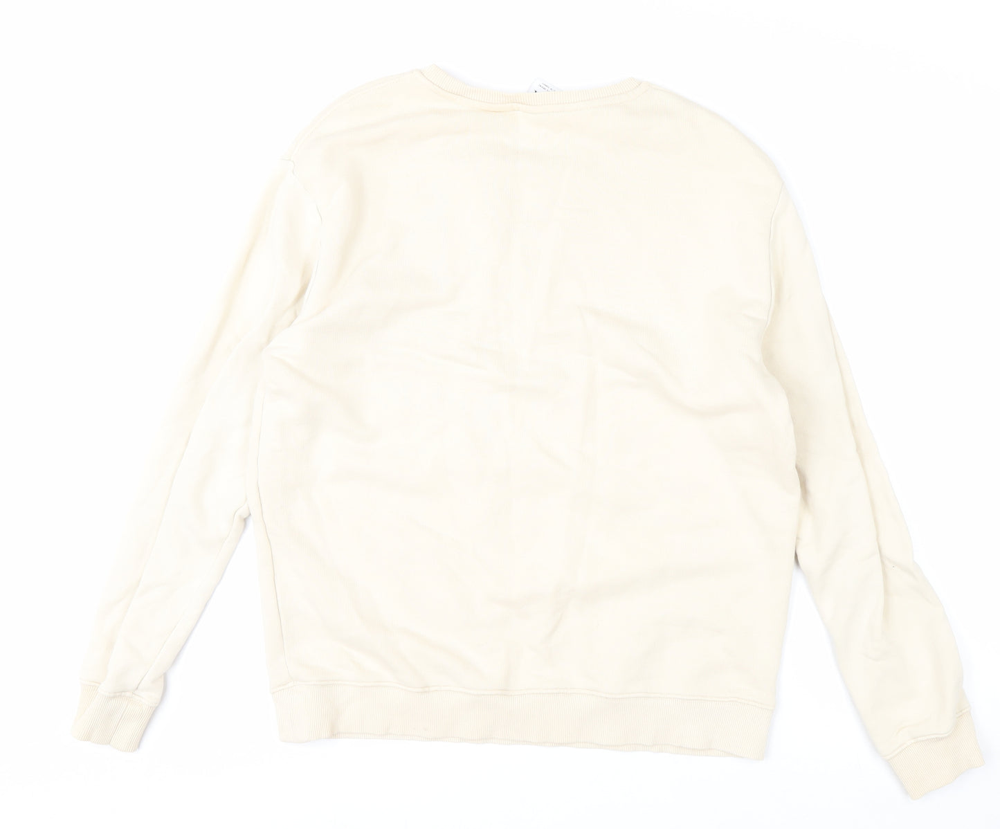 Zara Men Beige Keith Haring Crew Neck Art Sweatshirt L