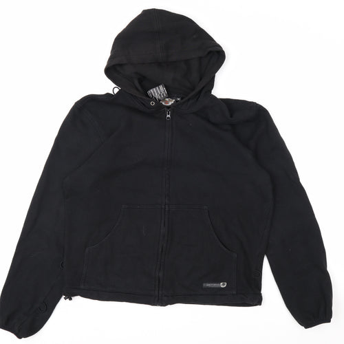 Harley-Davidson Men's Black Full Zip Hoodie M Classic Biker Style