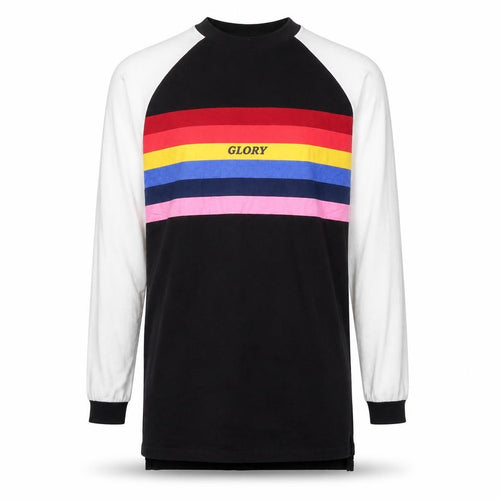 The Ragged Priest Unisex Multicoloured Long Sleeve Cotton Top XS