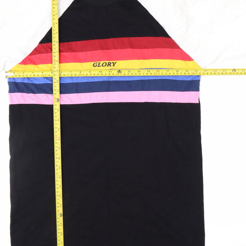 The Ragged Priest Unisex Multicoloured Long Sleeve Cotton Top XS