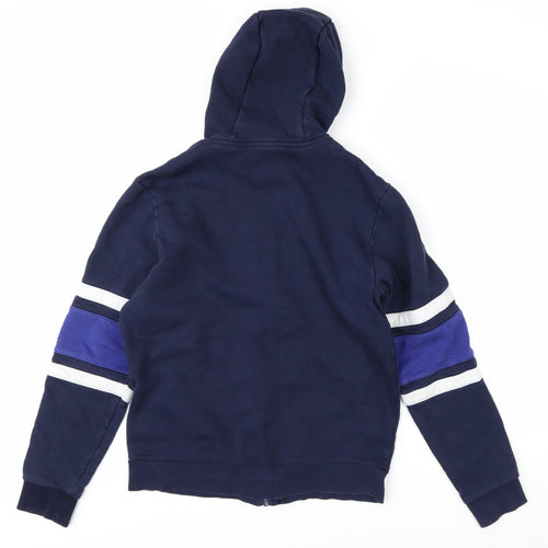 Lacoste Sport Men's Blue Full Zip Hoodie Size M Regular Fit