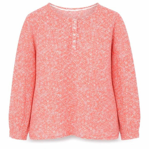 Marks and Spencer Women’s Orange Floral Tunic Blouse Size 18