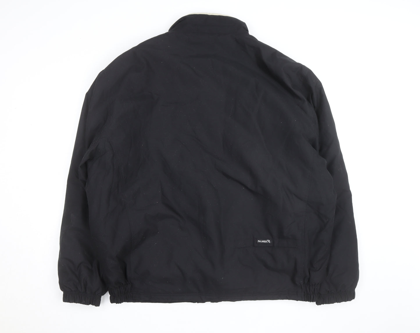 Palmer Men's Black XL Winter Puffer Jacket Polyester Stand-Up Collar