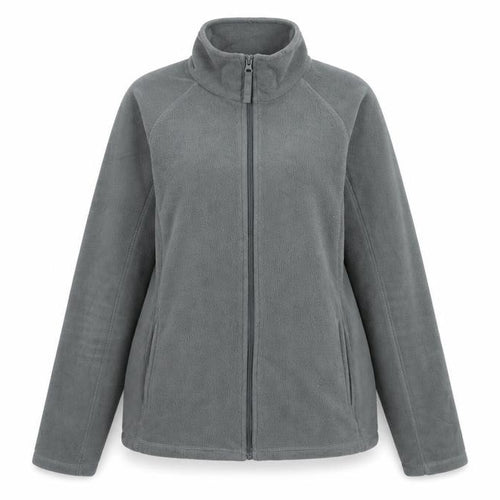 Mountain Warehouse Womens Grey Fleece Full Zip Jacket Size 12