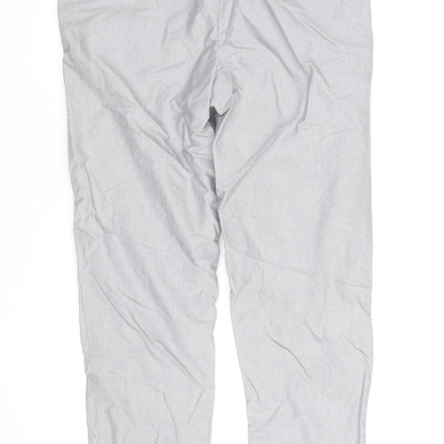 Jasper Conran Men's Grey Chino Trousers 34L Regular Fit
