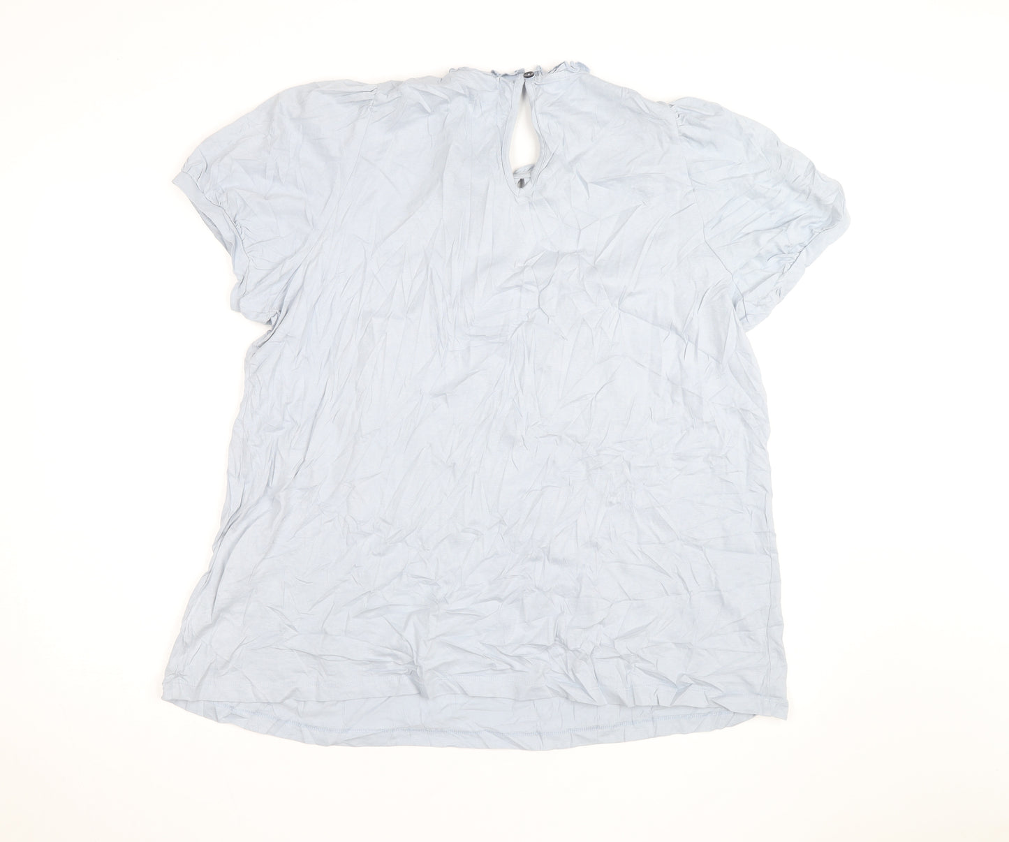 Vero Moda Women's Blue Cotton Tunic Blouse Size L