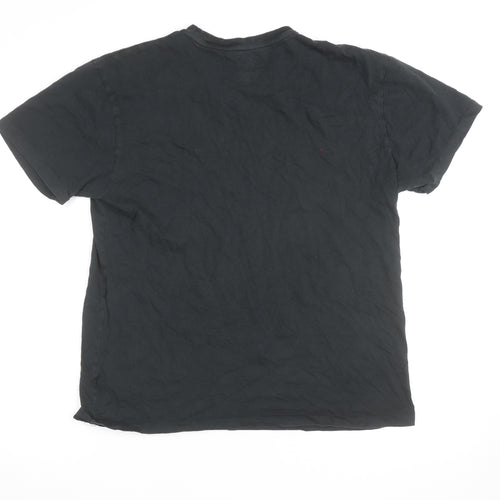 Ralph Lauren Men’s Black Short Sleeve Crew Neck Cotton T-Shirt M
