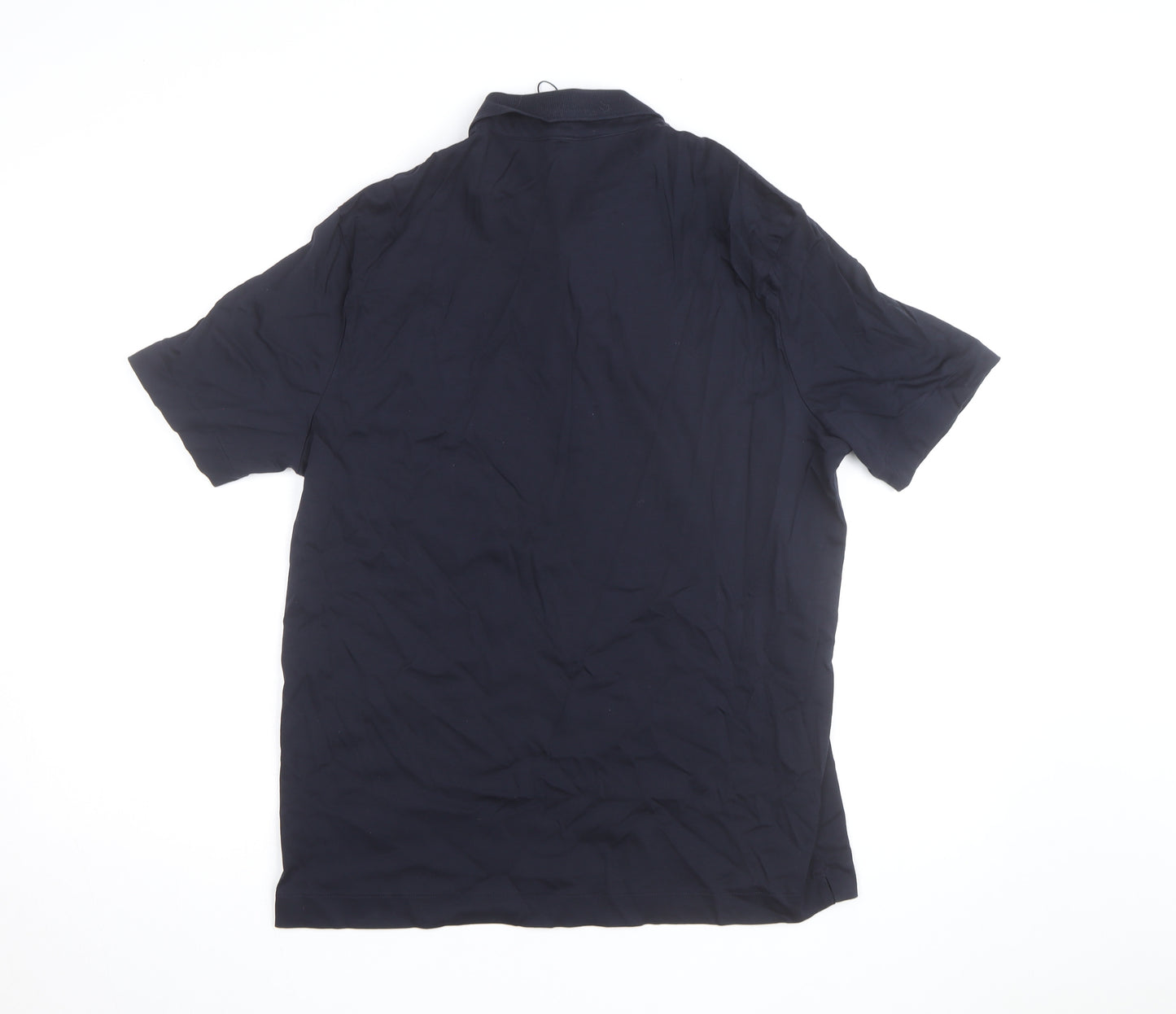 Marks and Spencer Autograph Men's Black Supima Cotton Polo Shirt L