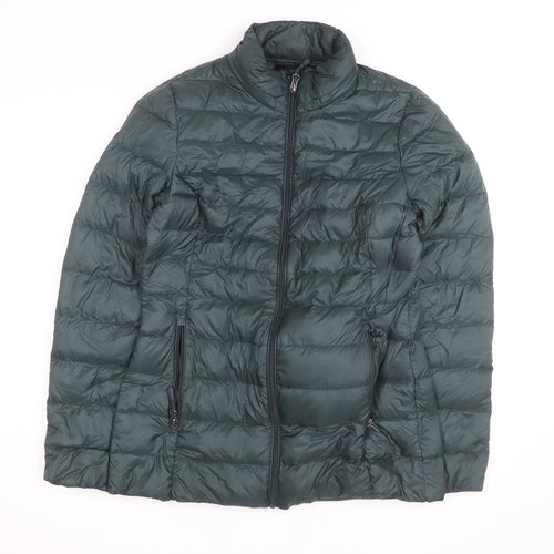 32 Degrees Heat Men's Green Puffer Jacket Size S Lightweight Down