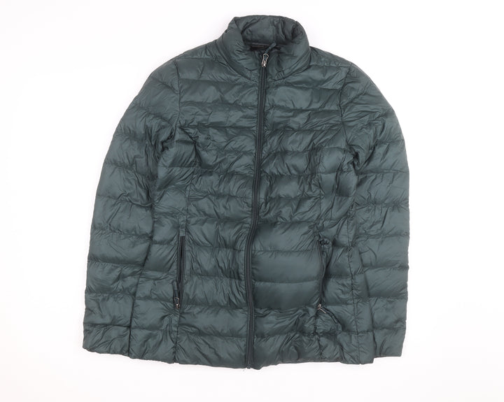 32 Degrees Heat Men's Green Puffer Jacket Size S Lightweight Down