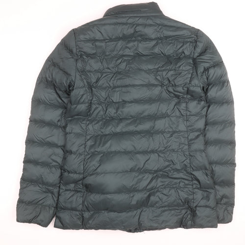 32 Degrees Heat Men's Green Puffer Jacket Size S Lightweight Down