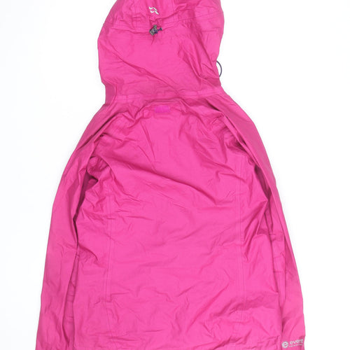 Rab Womens Pink Waterproof Hooded Rain Jacket Size 10