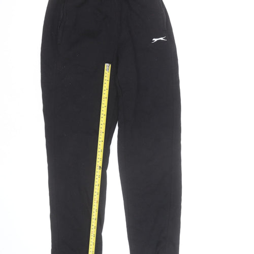 Slazenger Men's Black XS Jogger Sweatpants with Elastic Waist