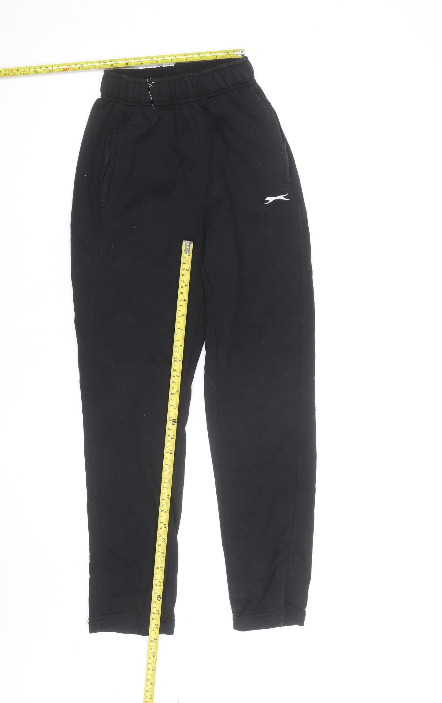 Slazenger Men's Black XS Jogger Sweatpants with Elastic Waist