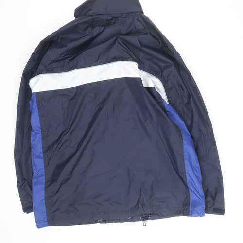 TCM Gear Men's Blue Windbreaker Jacket L Waterproof Outdoor