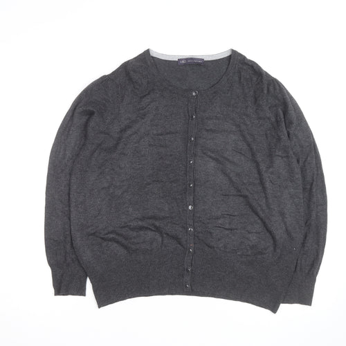 Marks and Spencer Women’s Grey Cashmere Cardigan Size 16