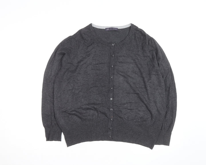 Marks and Spencer Women’s Grey Cashmere Cardigan Size 16