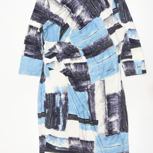 Phase Eight Women’s Multicoloured Geometric Sheath Dress Size 18