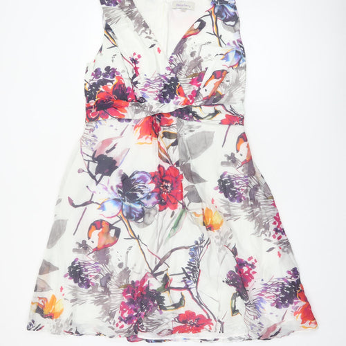 Pepperberry Women Multicoloured Floral A-Line Knee Length Dress Size 16