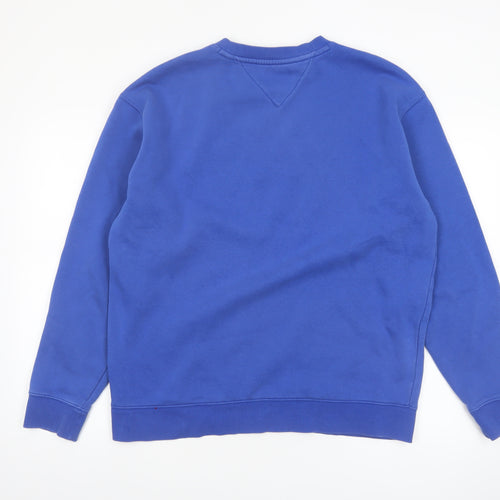 Tommy Jeans Men's Blue Pullover Sweatshirt M Regular Fit